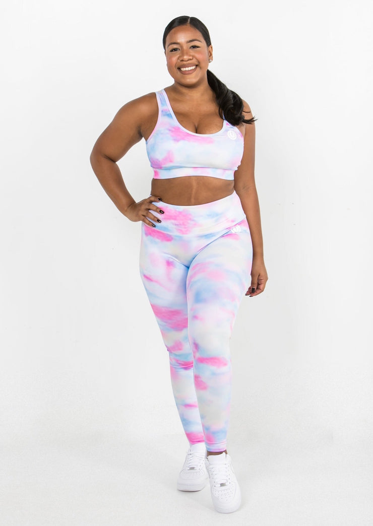 Amplify Legging - Cotton Candy  Cotton leggings, High waisted leggings,  How to wear